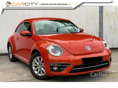 Used OTR PRICE 2018 Volkswagen Beetle 1.2 Coupe *10 (A) DVD PLAYER LEATHER SEAT PADDLE SHIFT AUTO CRUISE CONTROL ONE OWNER ONLY - Cars for sale