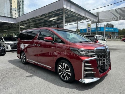 [SPECIAL]Toyota ALPHARD S SC 5A Big Offer Now Red