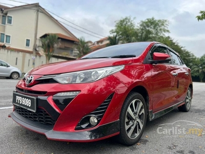 Used 2019 Toyota Yaris 1.5 G Hatchback (PUST START,REVERSE CAM,KEYLESS,3D PANORAMIC VIEW MONITOR,FRONT DIGITAL RECORDER) - Cars for sale