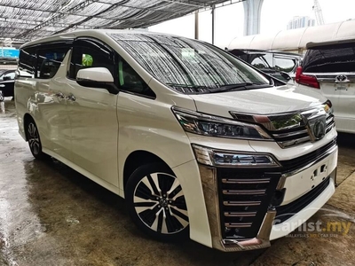 Recon 2018 Toyota Vellfire 2.5 Z G Edition MPV - ALPINE PLAYER - WARRANTY PROVIDE - DIM - WE HAVE MORE UNITS CAN VIEW - Cars for sale