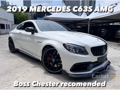 Recon 2019 Mercedes-Benz C63 AMG 4.0 S Coupe Big promotion - Cars for sale