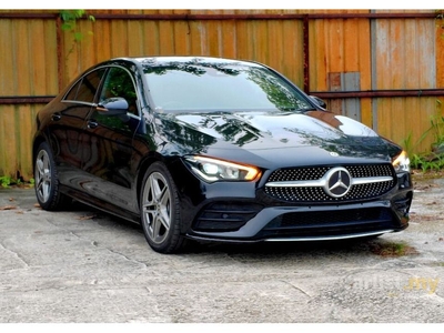 Recon 2019 Mercedes-Benz CLA200 1.3 AMG Line Coupe - Condition like new / Low mileage / Price cheapest in town / Many unit ready stock - Cars for sale