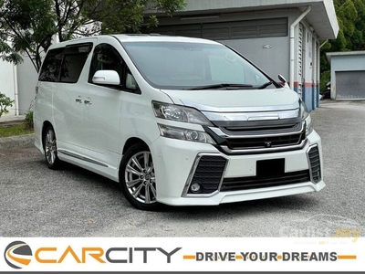 Used 2010 Toyota Vellfire 3.5 Z MPV 5 YEARS WARRANTY ROYAL LOUNGE 4 VVIP LUXURU SEAT HOME THEATER SURROUND SOUND SYSTEM CHILLER - Cars for sale