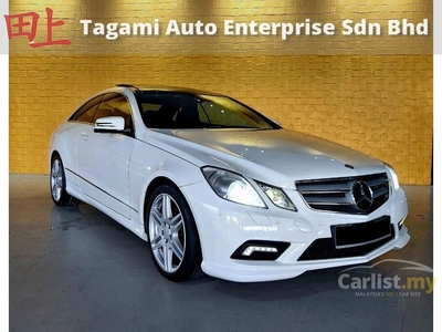 Used 2011/2012 Mercedes-Benz E250 1.8 AMG Sport Coupe PANORAMIC ROOF RED SEAT - Cars for sale