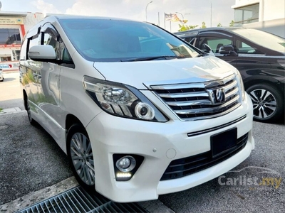 Used 2012/2015 Toyota Alphard 2.4 G 240S MPV - Cars for sale