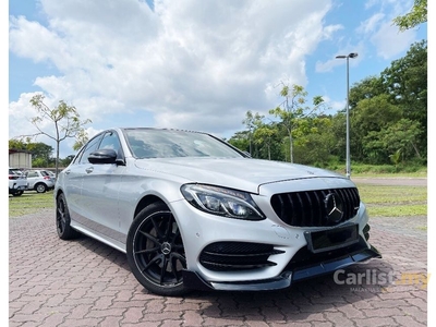 Used 2017 MERCEDES-BENZ C250 TURBO (A) AMG-LINE ( With Panoramic-roof & Power Boot ) - Cars for sale
