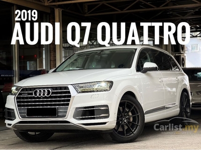 Used 2019 Audi Q7 3.0 TFSI Quattro SUV V6 SUPERCHARGED 333HP BOSE SOUND SYSTEM FACELIFT AMBIENT LIGHT POWER BOOT FULL SERVICE RECORD UNDER WARRANTY CALLNOW - Cars for sale