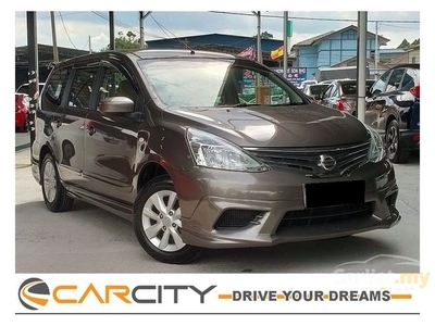 Used OTR HARGA 2017 Nissan Grand Livina 1.6 Comfort MPV 1.8 (A) HARGA ON THE ROAD NO PROCESSING FEES IMPUL 7 SEATER FAMILY CAR LOW MILLEAGE - Cars for sale