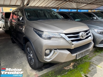 2017 TOYOTA FORTUNER 2.7 SRZ Full Service Record Power Boot Camera