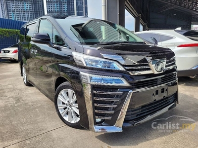 Recon 2018 Toyota Vellfire 2.5 Z A Edition MPV 2.5 Z 8 Seaters 2 Power Door PCS LKA Unreg - Cars for sale