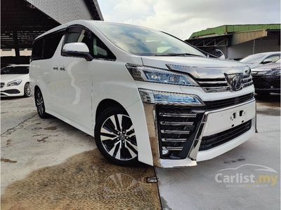 Recon 2018 Toyota Vellfire 2.5 ZG 2LED SEQUENTIAL SIGNAL RECOND BUT USED CAR PRICE BEST OFFER UNREG - Cars for sale