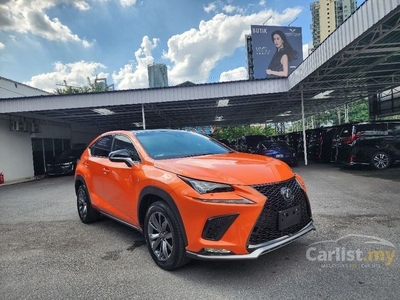 Recon 2019 Lexus NX300 2.0 F Sport SUV - Rare Colour - Panoramic Roof, 4 Camera, Rear Power Seat - Cars for sale