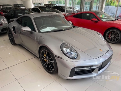 Recon 2020 Porsche 911 3.7 Turbo S PDCC Fully Option GT Silver Price Nego - Cars for sale