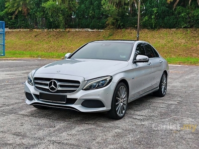 Used 2017 Mercedes-Benz C350 e 2.0 AMG Line Sedan (NICE CONDITION & CAREFUL OWNER, ACCIDENT FREE) - Cars for sale