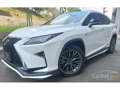 Recon 2018 Lexus RX300 2.0 F Sport SUV TRD BODYKIT SUNROOF MOONROOF BSM FULLY LOADED - Cars for sale