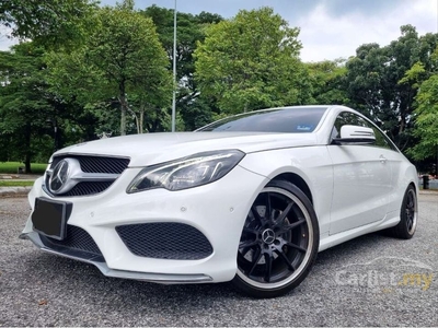 Used 2014 Mercedes-Benz E250 2.0 AMG Coupe Ori AMG Sportrim 4 Michelin Tyre 1 Owner Only NO ACCIDENT NO FLOOD TIP TOP CONDITION - Cars for sale