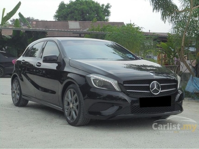 Used 2015 Mercedes-Benz A200 1.6 Hatchback W176 Loan Kedai Tak Perlu Dokumen Deposit 40 percent Geran Siap Tukar Nama - Cars for sale