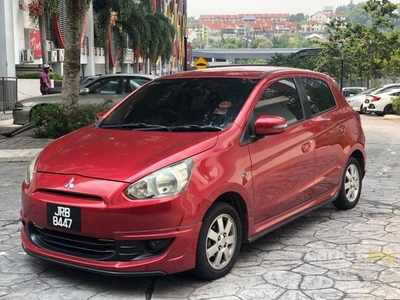 Used 2015 Mitsubishi Mirage 1.2 GL Hatchback (A) Auto Fold Side Mirror / Push Start / Keyless Entry - Cars for sale