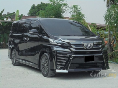 Used 2017/2018 Toyota Vellfire 2.5 Z MPV AH30 Loan Kedai Tak Perlu Dokumen Deposit 40 percent Geran Siap Tukar Nama - Cars for sale