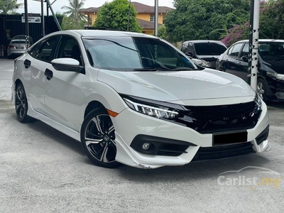 Used OTR PRICE 2017 Honda Civic 1.5 TC VTEC Premium Sedan 5YEARS WARRANTY WITH LEATHER SEAT MODIFIED MONSTER FRONT GRILL ELECTRONIC SEAT REVERSE CAMERA - Cars for sale