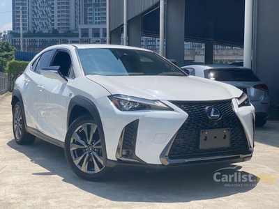 Recon 2019 Lexus UX200 2.0 F Sport SUV 360 Surround Camera Sunroof HUD BSM Full Leather Seat Power Boot EMS Free Warranty Best Deal Jp Unreg - Cars for sale