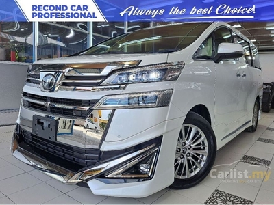 Recon Toyota VELLFIRE 2.5 V SPEC ZG JBL SUNROOF MODELLISTA POWER BOOT BSM 5A FULLY LOADED #3370A - Cars for sale