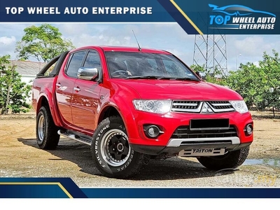 Used 2014 Mitsubishi Triton Facelift 2.5 VGT GS Full Spec Pickup Truck (A) 2 TAHUN WARRANTY - Cars for sale