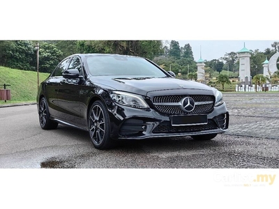 Used 2019 Mercedes-Benz C300 2.0 AMG Line Sedan (FREE WARRANTY MORE THAN 1 YEAR) - Cars for sale