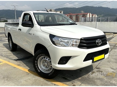 Used 2021 Toyota Hilux 2.4 (M) Pickup Truck 4X4 SINGLE CAB 3 YEARS WARRANTY - Cars for sale