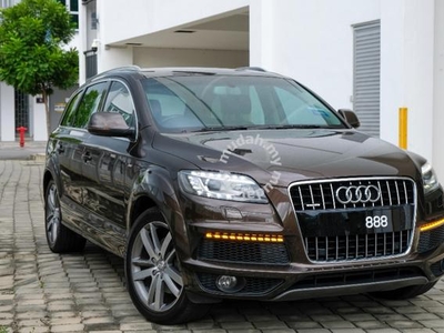 Audi Q7 3.0 TFSI QUATTRO 7 SEATER S-LINE