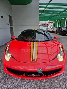 Ferrari 458 ITALIA 4.5 (A)- LIKE NEW VVIP