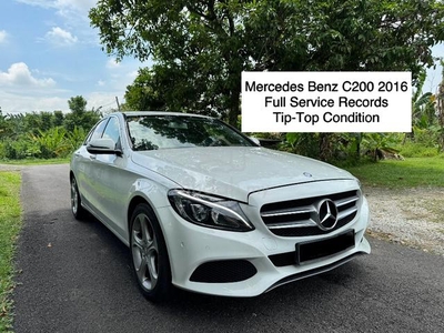 Mercedes Benz C200 2.0 (CKD) (A) 2016 2015