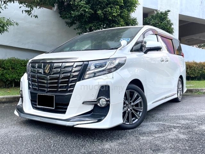 Toyota ALPHARD 2.5 S A PACKAGE TYPE BLACK (A)