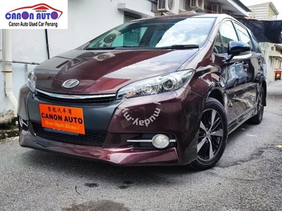 Toyota WISH 1.8 S FACELIFT (A)Paddle Shift