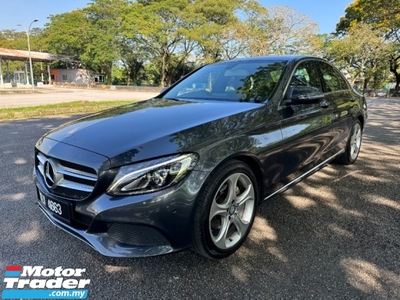2016 MERCEDES-BENZ C-CLASS C200 (A) 1 Owner Only Original Condition Like New