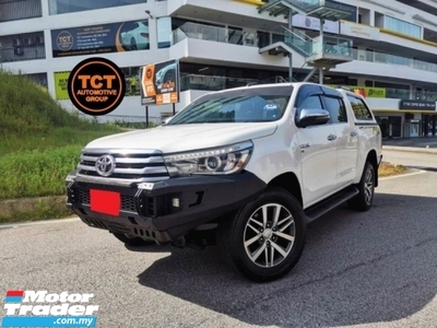 2018 TOYOTA HILUX 2.8 (A) G VNT 4X4 CANOPY METAL BUMPER LEATHER SEAT