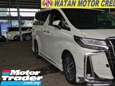 2021 TOYOTA ALPHARD 2.5 SC PILOT SEAT.UNREG.SUNROOF.3 EYE LED LAMP.MODELLISTA KIT.DIM.BSM.REVERSE CAMERA.FREE GIFTS