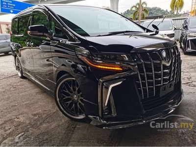 Recon 2018 Toyota Alphard 2.5 G S C Package MPV - NEW MODEL FACELIFT MODELISTA BODYKIT ALPINE DVD R/C LDA PRE CRASH SYSTEM 2-PD POWER BOOT FULL LEATHER SEAT - Cars for sale