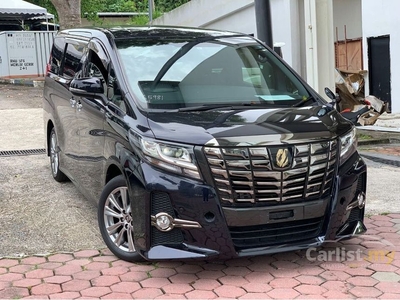 Recon (BIG OFFER NOW) Toyota Alphard 2.5 TYPE BLACK LOW MILEAGE 29K+, FULLY LOADED 5 YEARS WARRANTY (T&C) - Cars for sale