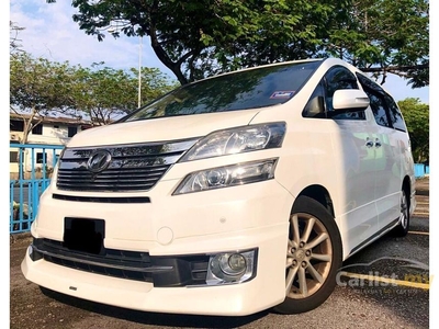 Used 2014 Toyota Vellfire 3.5 V L Edition 1Dato owner NoNid Processing Fee LowMile Free3Yrs Warranty Free TinTed F/Lon OTR No Need Repair YearEND Promo - Cars for sale