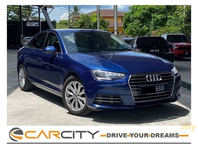 Used OTR HARGA 2017 Audi A4 1.4 TFSI Tech Pack Sedan (A) HARGA ON THE ROAD + NO PROCESSING FEES FACELIFT FULL SERVICE RECORD UNDER AUDI A4 51K MILEAGE - Cars for sale
