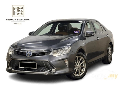 Used 2018 Toyota Camry 2.5 Hybrid Luxury Sedan - FULL SERVIES RECORD/HYBIRD UNDER WARRANTY/FULL POWER LEATHER SEAT//REVERSE CAMERA/NO BANJIR/NO ACCIDENT - Cars for sale