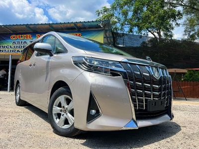 FULL LOAN*2019 Toyota ALPHARD 2.5 X*5 YRS WARRANTY