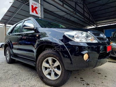 Toyota FORTUNER 2.7 V (A) 4X4 1 MALAY LADY OW