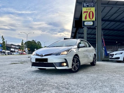 {2018} Toyota COROLLA 1.8 ALTIS G EASY APPROVAL