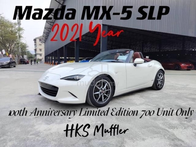 Mazda MX-5 SLP (M) LIMITED 700 UNIT