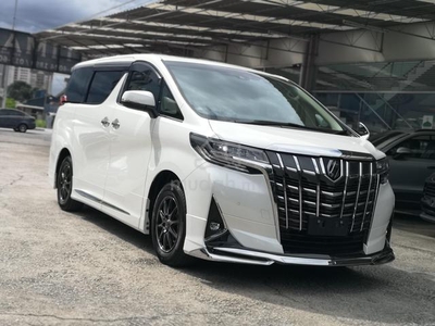Toyota ALPHARD 2.5 X MODELISTA DIM BSM, SR