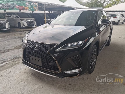 Recon 2020 Lexus RX300 2.0 F Sport / 4WD / HUD / BSM / PCS / LKA / MEMORY SEATS WITH AIRCOND HEATER / GRADE 4 / 30K MILEAGE / RECON / UNREGISTER - Cars for sale
