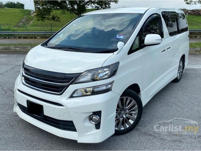 Used 2014 Toyota Vellfire 2.4 Z Golden Eyes ANDROID PLAYER HIGH SPEC LUXURY MPV - Cars for sale