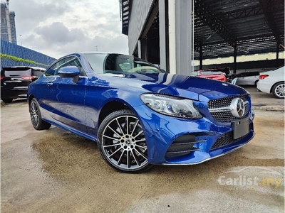 Recon FACELIFT 2019 Mercedes-Benz C180 1.6 AMG Coupe SPORT PLUS FULL SPEC SPECIAL OFFER UNREG - Cars for sale